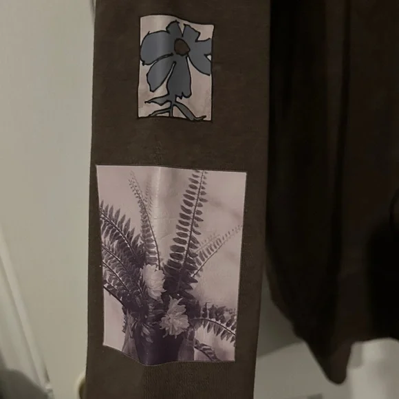 Nike Dark Brown Tie Dye Crewneck Sweater - Picture 2 of 5